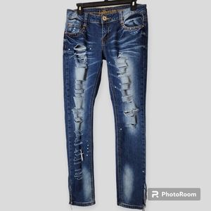 Dollhouse Crazy Sexy Cool Distressed Jeans size 7